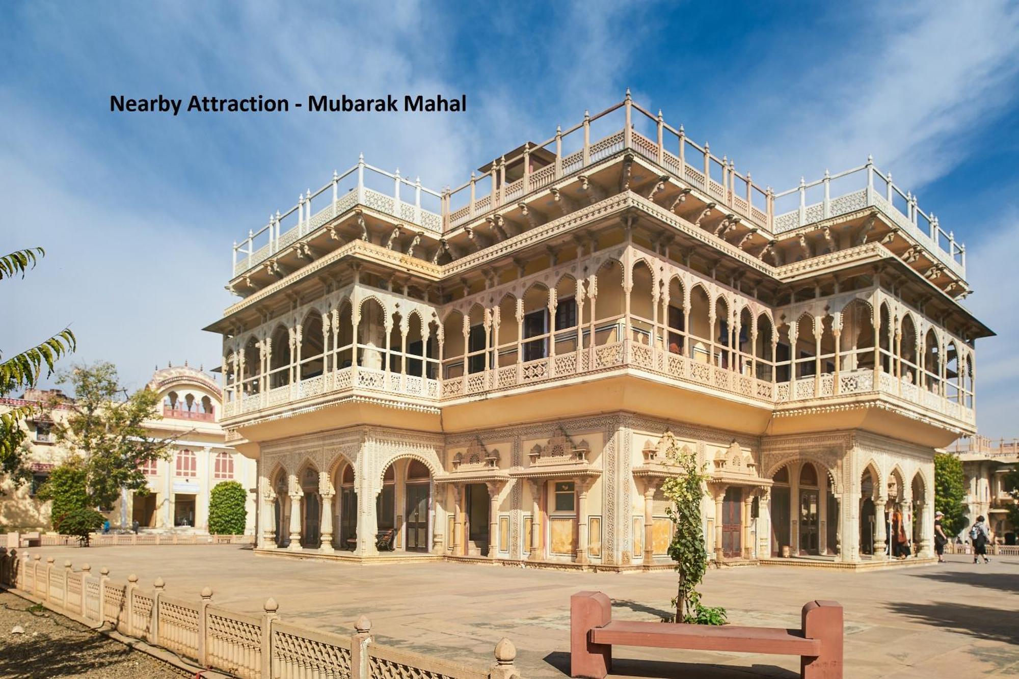 Super Capital O Swastika Hotell Jaipur Eksteriør bilde